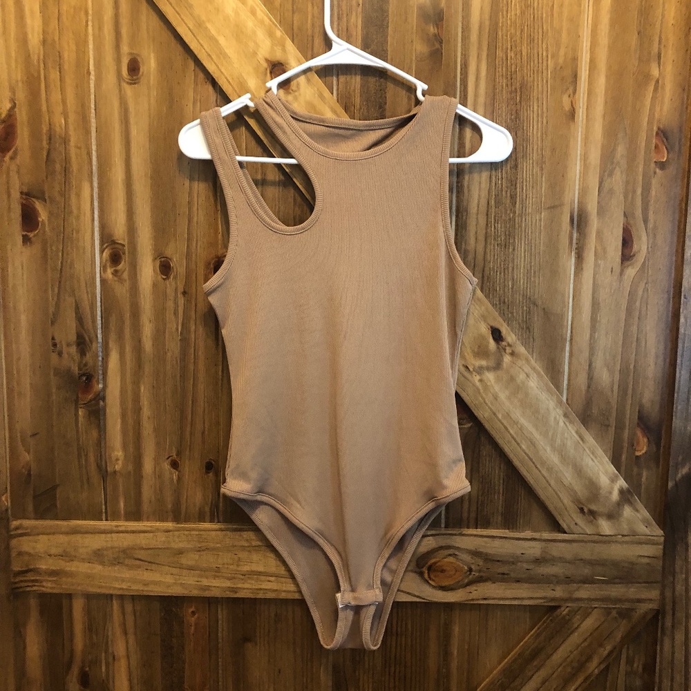 Tan bodysuit